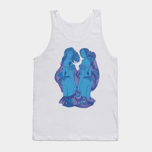 Mountain Blue Gemini Beauty Tank Top